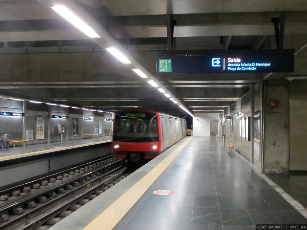 метро, Лиссабон, Португалия