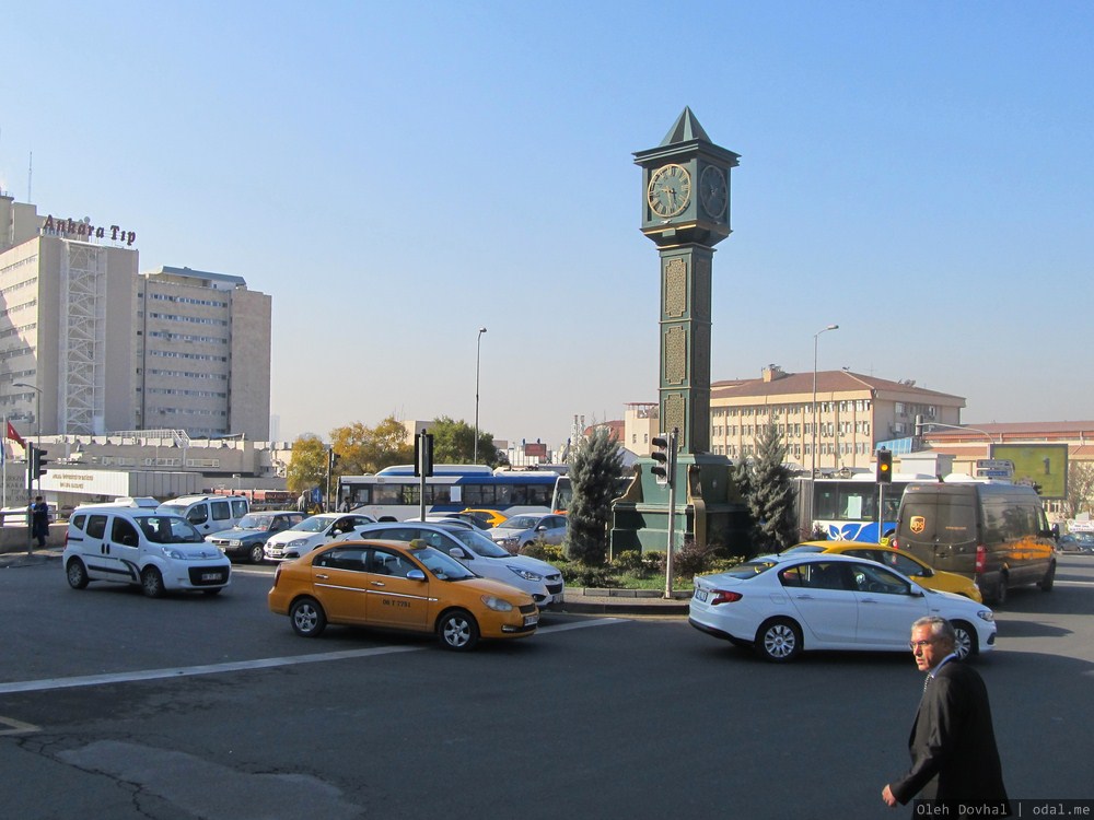 уличные часы, Анкара, Турция