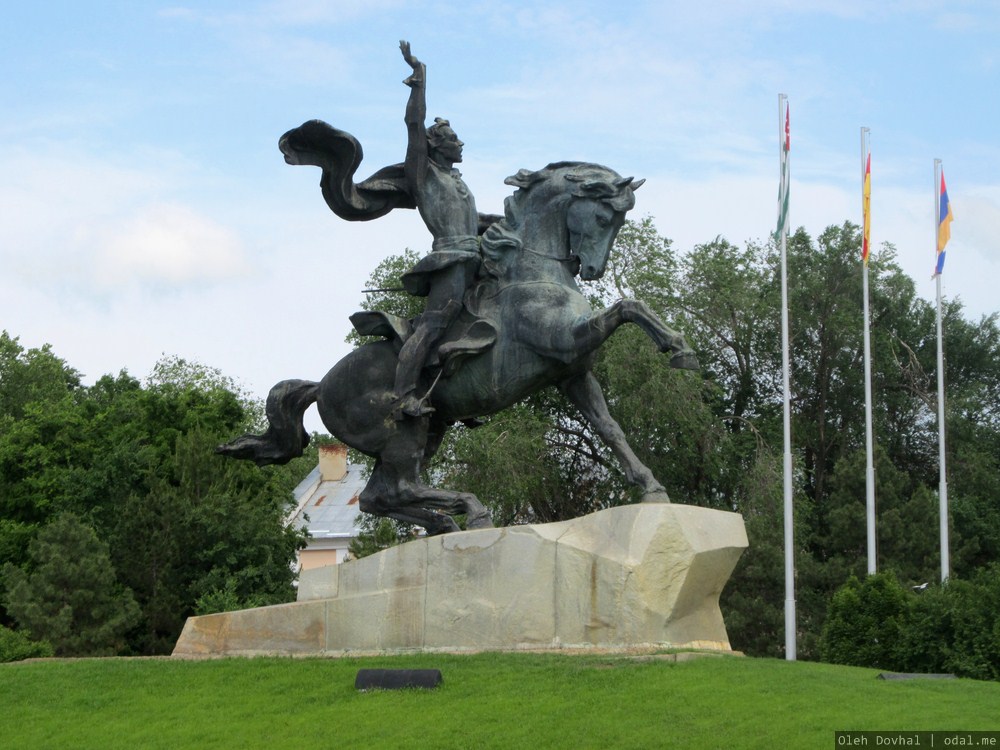 памятник Суворову, Тирасполь, Приднестровье