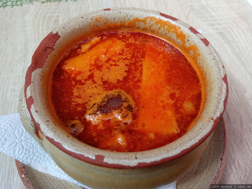 венгерский мясной суп