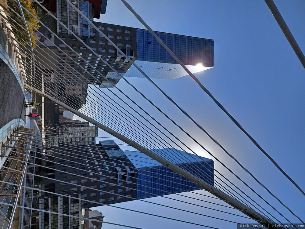 мост Субисури, Zubizuri, Isozaki Atea, Бильбао, Bilbao