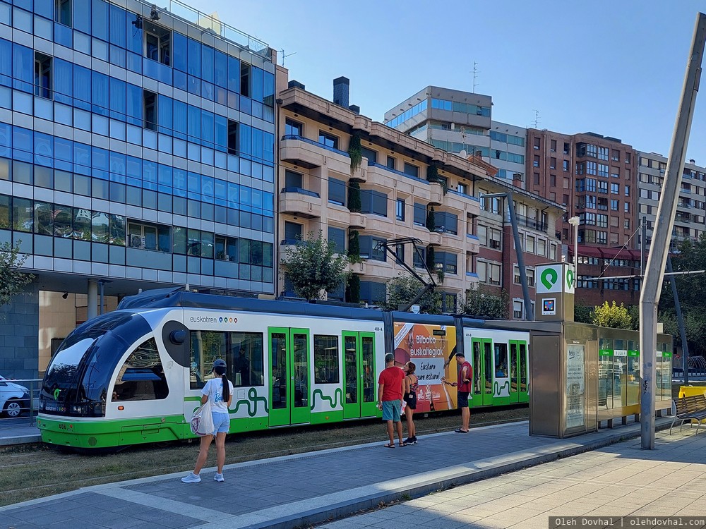 трамвай, Euskotren, Бильбао, Bilbao