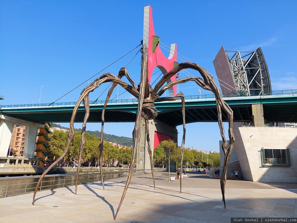 скульптура паука, Бильбао, Bilbao