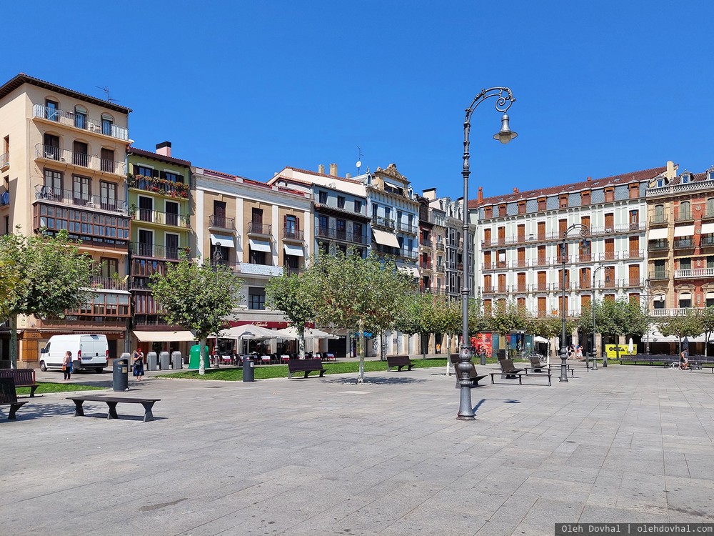 plaza Castillo, Памплона, Pamplona, Iruña