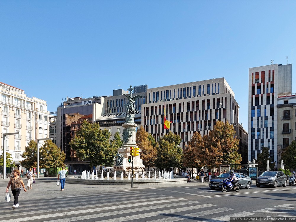 plaza de España, Сарагоса, Zaragoza