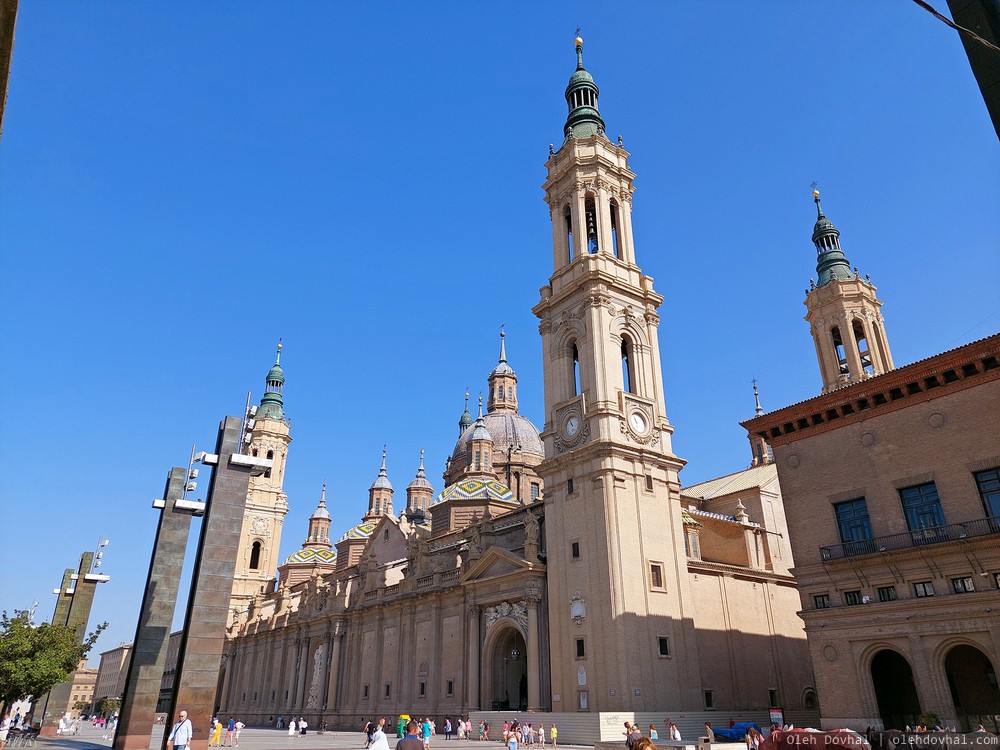 базилика Нуэстра-Синьора-дель-Пилар, Basílica de Nuestra Señora del Pilar, Сарагоса, Zaragoza