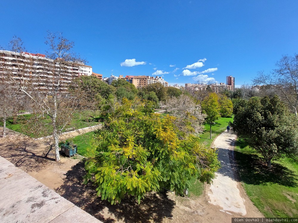 сад Турии, jardí del Túria, jardín del Turia, València, Валенсия