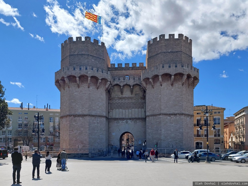 Porta dels Serrans, Torres dels Serrans, València, Валенсия
