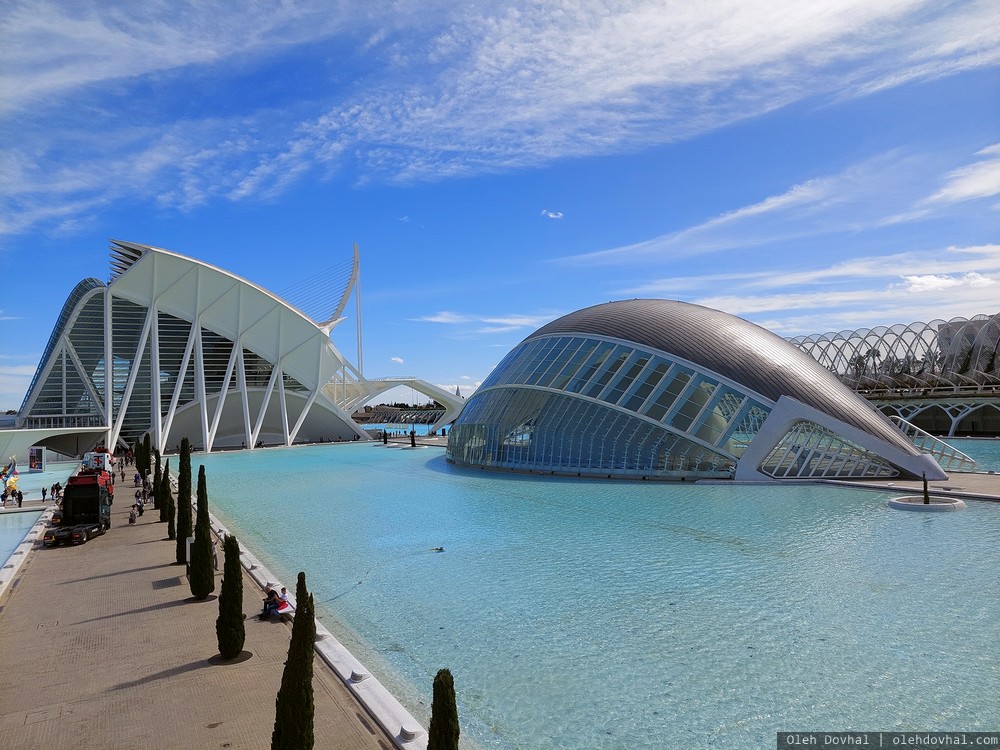 город искусств и наук, Ciutat de les Arts i les Ciències, València, Валенсия